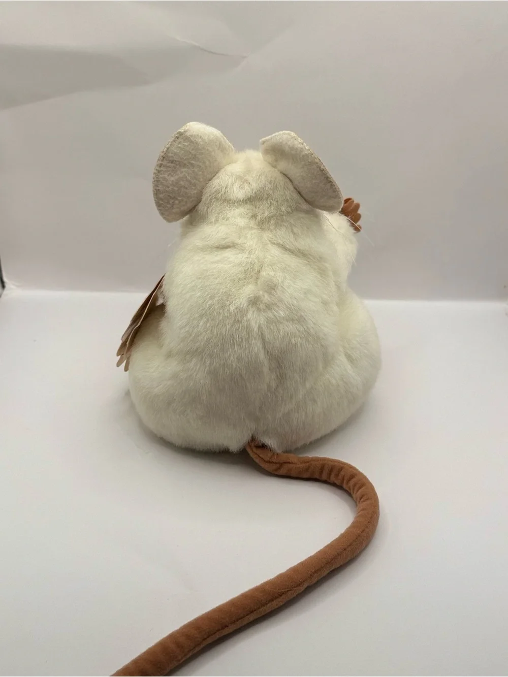 Folkmanis Hand Puppet White Mouse Plush Small Pet Puppet Stuffed Animal